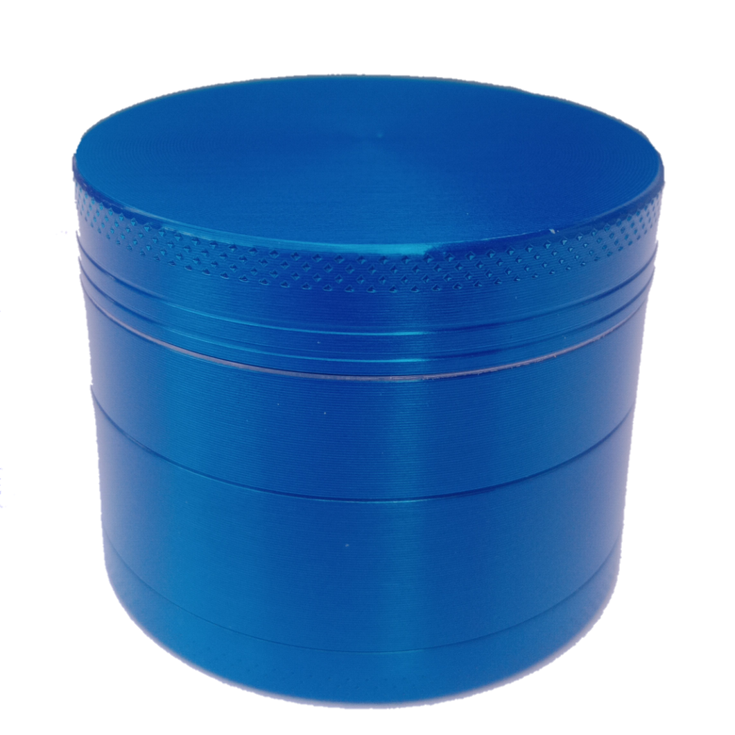 Grinder Bleu alu 5cm 4 étages - Les gones cbd Vienne