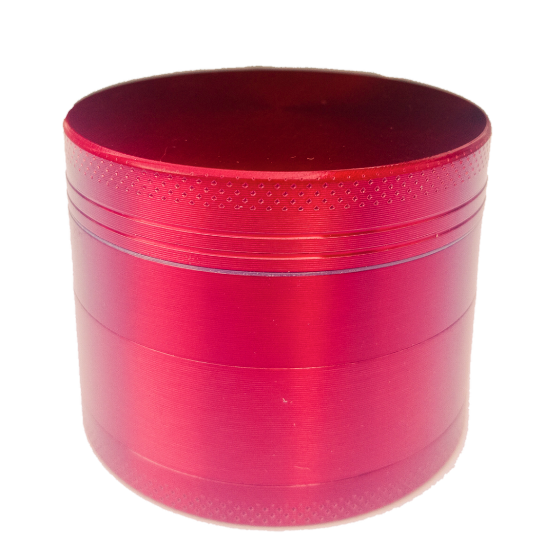 Grinder Rouge alu 5cm 4 étages - Les gones cbd Vienne